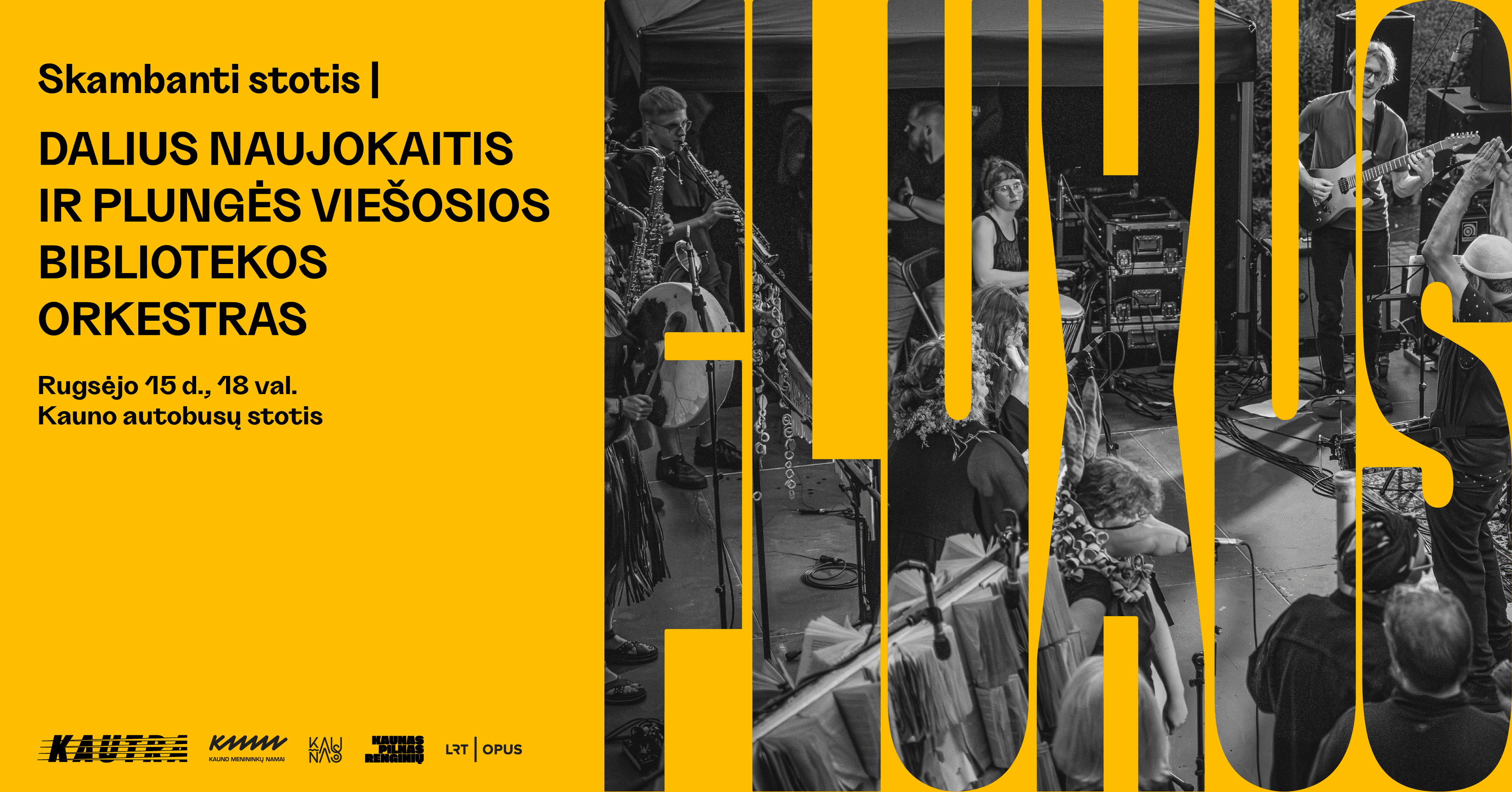 Skambanti stotis ✷ Dalius Naujokaitis ir Plungės viešosios bibliotekos orkestras