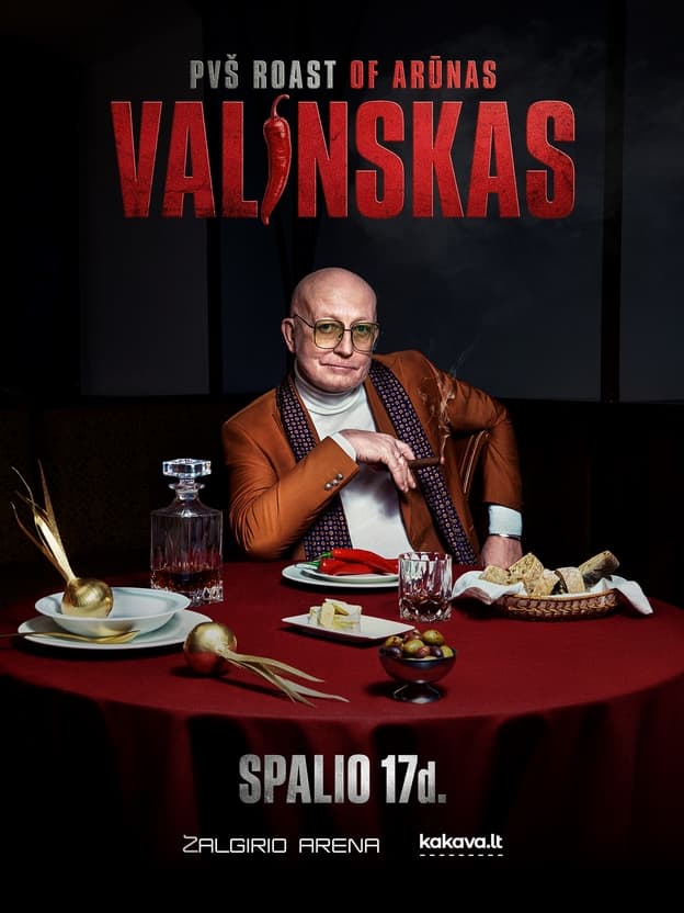 PVŠ ROAST OF ARŪNAS VALINSKAS