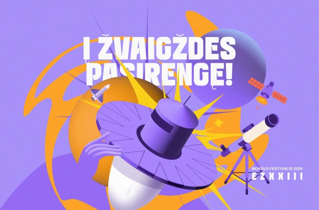 Patirkite mokslo ateitį iš arti: KTU diena festivalyje „Erdvėlaivis Žemė“
