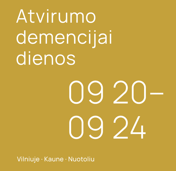 Atvirumo demencijai dienos