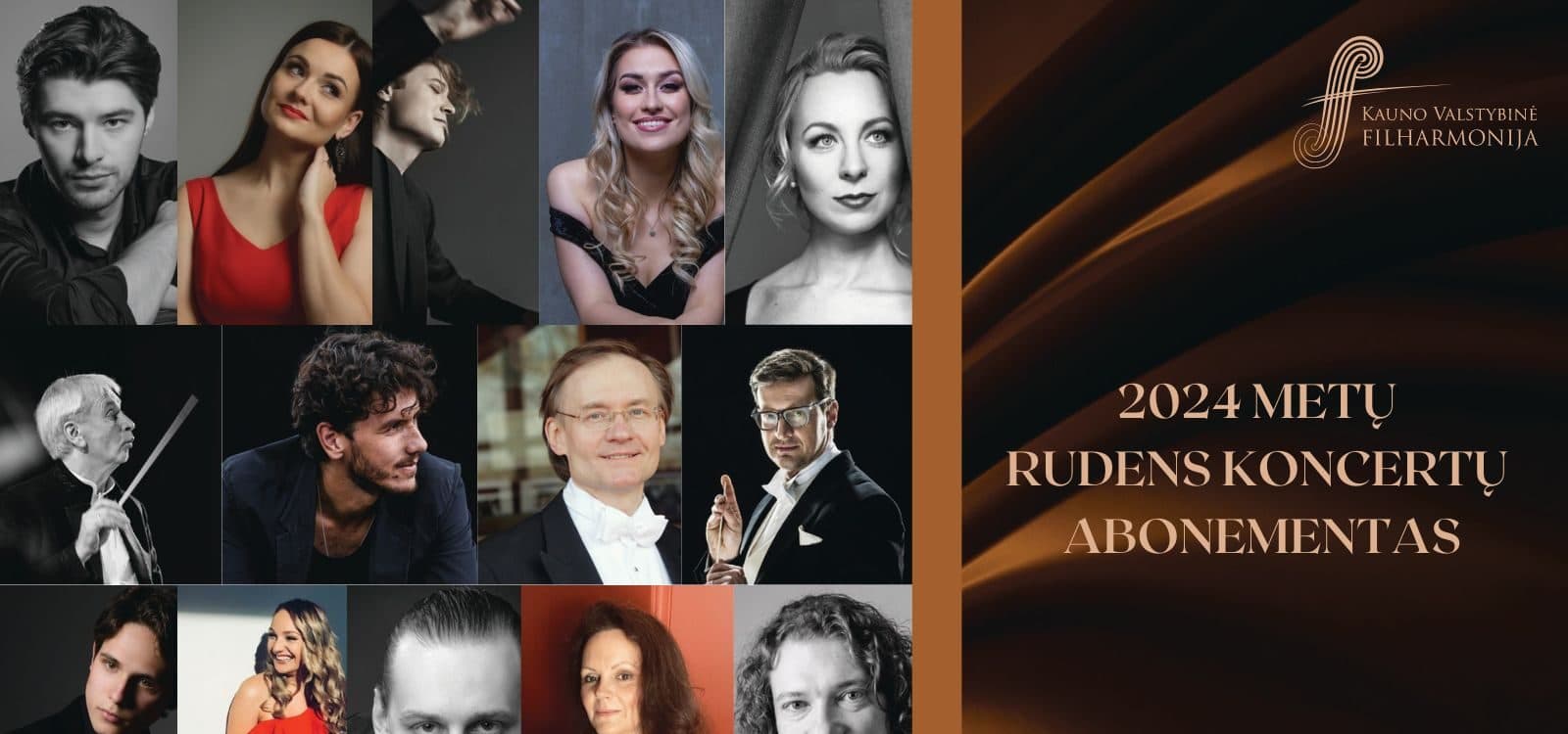 2024 METŲ RUDENS KONCERTŲ ABONEMENTAS
