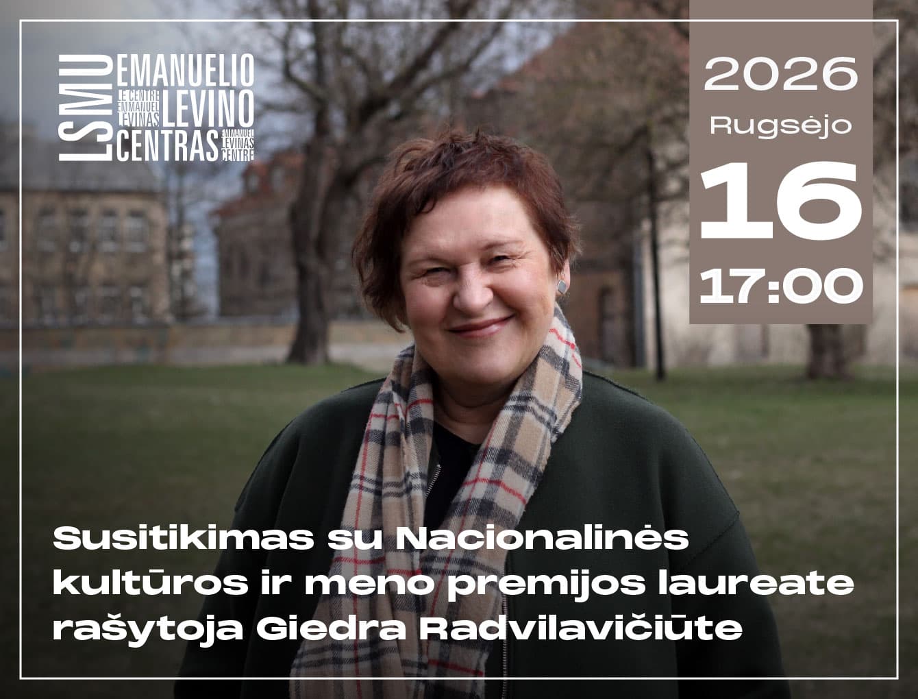 Susitikimas su rašytoja Giedra Radvilavičiūte
